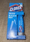 Clorox Dual Tip Zero Splash Bleach Pen 2OZ Fine Point Broad Scrubber New. Fixed Price $19.99.