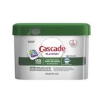 Cascade 98216 Platinum Actionpacs Dishwasher Detergent Pods, Fresh Scent, 36-CT.. Fixed Price $36.56.