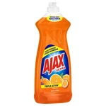 Ajax Triple Action Dish Liquid - Orange, 28 Fluid Ounces Pack. Fixed Price $17.67.