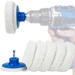 Rotoscrub 7 Pack Drill Brush Set For Deep Cleaning, Scratch Resistant, Bathro.... Fixed Price $30.72.