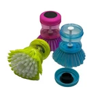 Multipurpose Brush Scrub With Soap Dispenser 3-PACK Dish Holder. Fixed Price $7.99.