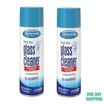 Sprayway Glass Shine Cleaner 23OZ Cans Fresh Scent Pack. Fixed Price $10.98.