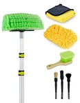 3-10FT Car Wash Brush With Long Handle, Cleaning Kit Aluminium Teles.... Fixed Price $101.98.
