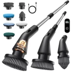 Topmako Electric Spin Scrubber, Upgraded IPX7 Cordless Cleaning Brush For Bat.... Fixed Price $51.04.