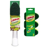 Libman Dishmatic I-stand Wand Kit, Kitchen Cleaning Scrub Brush With Han.... Fixed Price $21.61.