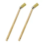 2PCS Car Curved Tire Mounting Paste Lube Brush, 45 Degree Angle Head Auto Whe.... Fixed Price $12.78.