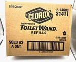 Clorox Toilet Wand Disinfecting Refills Disposable Scrubbing Heads 30. Fixed Price $24.99.