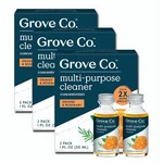 Grove Co. Multi-purpose Cleaner, Refill Concentrate (6 X 1 Fl Oz) Plant-based.... Fixed Price $40.78.