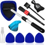 Qydipclin 10PCS Windshield Cleaner Tool, Car Window Cleaning Wash Kit Blue. Fixed Price $18.99.