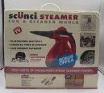 Scunci Steamer & Floormop Kit Red Portable Clean Sanitize Deodorize Degrease New. Fixed Price $79.99.