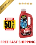 Drano Max Gel Remover And Cleaner For Shower Sink Drains, Unclogs. Fixed Price $6.99.