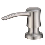 Soap Dispenser Brushed Nickel For Kitchen Sink Built 360 Swivel Abs.... Fixed Price $24.16.