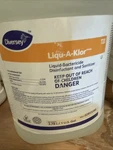 Diversey T20 Liqu-a-klor Disinfectant Liquid Bactericide 1 Gallons Expired FEB23. Fixed Price $15.00.