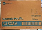 Georgia-pacific Push Paddle Roll Paper Towel Dispenser By Gp Pro, 54338A, Black. Fixed Price $37.83.