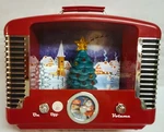 Mr. Christmas North Pole Radio Retro-style Plays 12 Songs Lights Up 2021 Tree. Fixed Price $69.99.