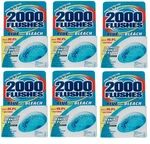 6 2000 Flushes Scent Automatic Bathroom Bowl Cleaner Tablets/box. Fixed Price $48.99.