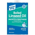 Klean Strip QLO45 Linseed Oil, Liquid, Clear Amber, 1 Qt, Can. Fixed Price $25.55.