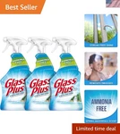 Glass Cleaner, 32 Fl Oz Bottle, Multi-surface Pack Of. Fixed Price $35.30.
