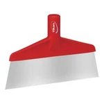 Vikan 29104 10" Red Stainless Steel Table And Floor Scraper. Fixed Price $31.00.