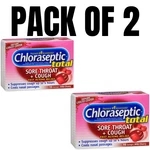 Chloraseptic Total Sore Throat + Cough Lozenges Wild Cherry (pack Of 2). Fixed Price $22.00.