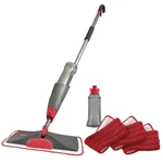 Rubbermaid Reveal Spray Mop Floor Cleaning Kit 3 Microfiber Pads 1 Bottle Gray. Fixed Price $54.47.