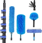 30 Foot High Ceiling Duster Kits With 4.7-24 Ft Carbon Fiber Extension Pole, Fea. Fixed Price $148.99.