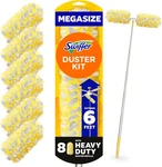 Swiffer Duster Kit With 6 Ft Super Extendable Handle, Heavy Duty Starter. Fixed Price $28.35.