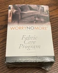 Worry No More Fabric Care Program For Clean Fresh Uphostery New Sealed. Fixed Price $14.95.