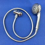 Waterpik Powerspray Handheld Shower Head Massage W/ Flexible 5-FOOT Hose Chrome. Fixed Price $27.90.