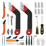 Grout Removal Tool Set, Heavy Duty Saw With Replaceable Blades, Tile Gr.... Fixed Price $28.49.