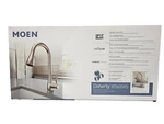 Moen Doherty Single Handle Pull-down Sprayer Kitchen Faucet Stainless Finish. Fixed Price $87.96.