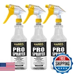 Harris Professional Spray Bottle 32OZ 3-PACK All-purpose Cleaning Plants Pressur. Fixed Price $40.28.