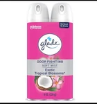 Glade Air Freshener Room Spray, Exotic Tropical Blossoms Scent - 8 Oz, 2 Count. Fixed Price $6.98.