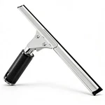 Mrdarensu 14-INCH Squeegee For Shower Glass & Window Inches, Black+silver. Fixed Price $21.99.