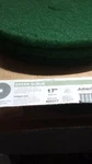 3PCS-AMERICO Green 17 Round Scrubbing/stripping Pad. Fixed Price $23.99.