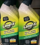 Packs Lime-x Thick Gel Formula Toilet Bowl Cleaner / 16 Fl Oz. Fixed Price $23.99.