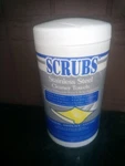 Scrubs Stainless Steel Cleaner Towels 3/4 X 10 1/2 30/CANISTER 91930. Fixed Price $14.50.