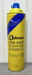 Johnson One Step Buff Wax Fine Wood Floor Care 22OZ Discontinued. Fixed Price $25.00.