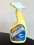 Fantastik Vintage Antibacterial All Purpose Cleaner 1999 Yellow Spray Bottle. Fixed Price $19.99.