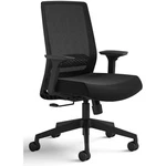 Safco Medina Basic Task Chair 5-STAR Base Black Armrest 1 Each. Fixed Price $409.14.