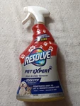 Resolve Expert Stain And Odor Remover, Carpet Cleaner, 90% Full*. Fixed Price $6.99.