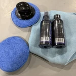 Philisn Quick Shine Ceramic Liquid Wax,cleaning Pads,soft Fabric Towel - Blue. Fixed Price $104.60.