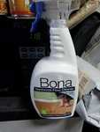 Bona WM700059001 Hardwood Floor Cleaner, 36 Oz.. Fixed Price $21.00.