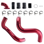 Turbo Intercooler Pipe & Intake Elbow Ford F250 6.0L Powerstroke 03-2007 Red. Fixed Price $99.82.