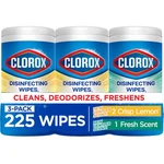 Clorox Disinfecting Wipes, 3 Pack ( 75-CT. Each) Total 225 Cleaning. Fixed Price $31.30.