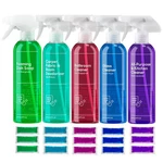 Dollar Club Complete Home Cleaning 15 Pack Kit, Kitchen, Bathroom, Carp.... Fixed Price $62.55.