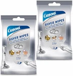 Carbona 24 Count Silver Wipes Cleans Polishes Protects Brass Gold Copper. Fixed Price $21.09.