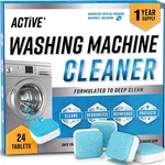 Washing Machine Cleaner Descaler 24 Pack Deep Cleaning Tablets For He Front .... Fixed Price $30.60.