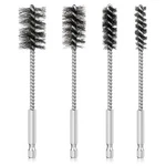 Lnngub 4 Pcs Stainless Steel Wire Brushes For Drill,bore 7/8'', Silver. Fixed Price $11.61.