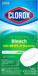 Clorox Bleach Ultra Automatic Toilet Bowl Cleaner Tablets 3.5 Oz 4 Pack. Fixed Price $17.90.